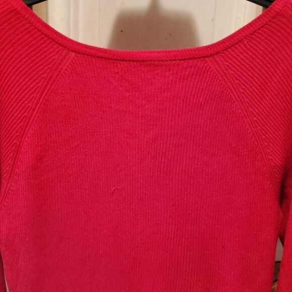 New York & Company crewneck sweater with zippers - Picture 7 of 8